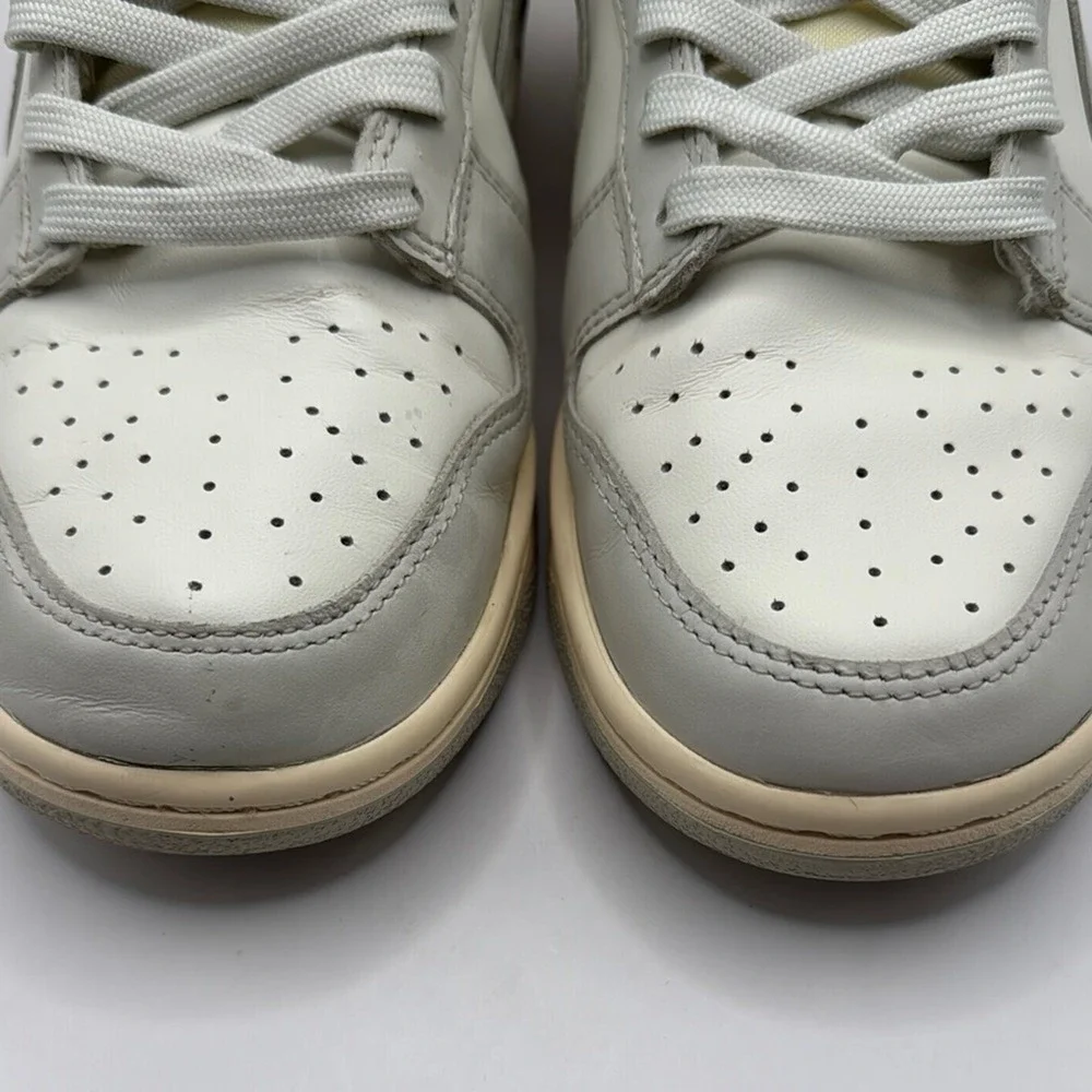 Nike Dunk Low Sail Light Bone Sneakers Shoes DD1503-107 Rare OG Women's‎ Size 9